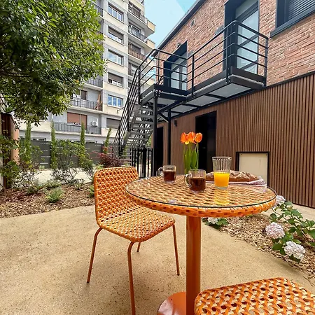 102 élégant Avec Jardin, Centre-ville Grenoble