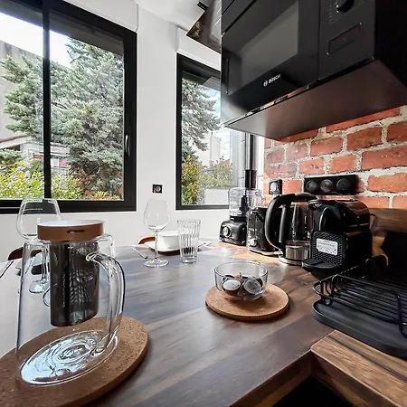 Apartamento 102 élégant Avec Jardin, Centre-ville