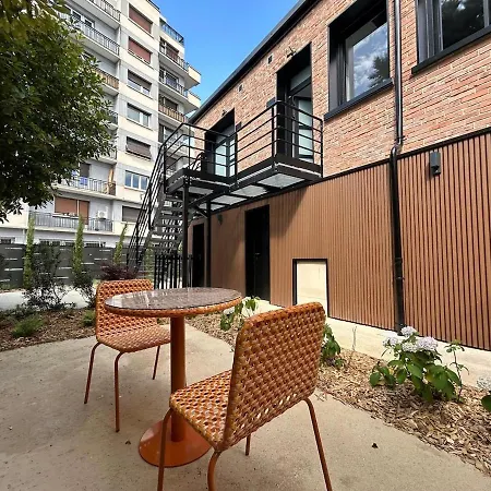 102 élégant Avec Jardin, Centre-ville Apartamento
