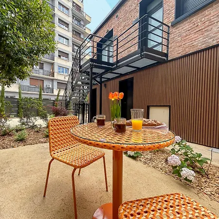 102 Elegant Avec Jardin, Centre-ville Apartmán Grenoble